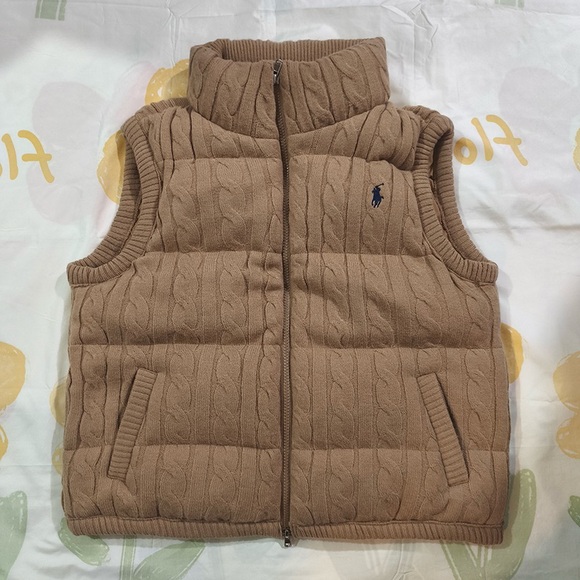 Ralph Lauren Jackets & Blazers - Ralph Lauren Knit Cable Texture Warm Vest